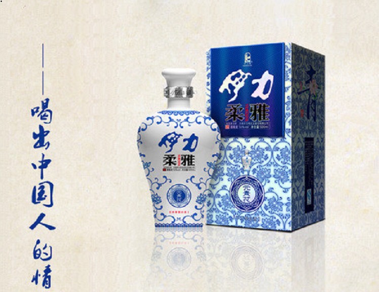伊力柔雅元青花整箱500ml*2